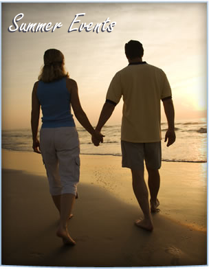 Couple Walking On Beach